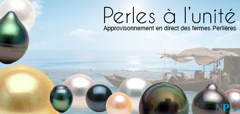 Perles de culture proposees a l'unite - pour collection - pour creation de bijou - perle haut de gamme